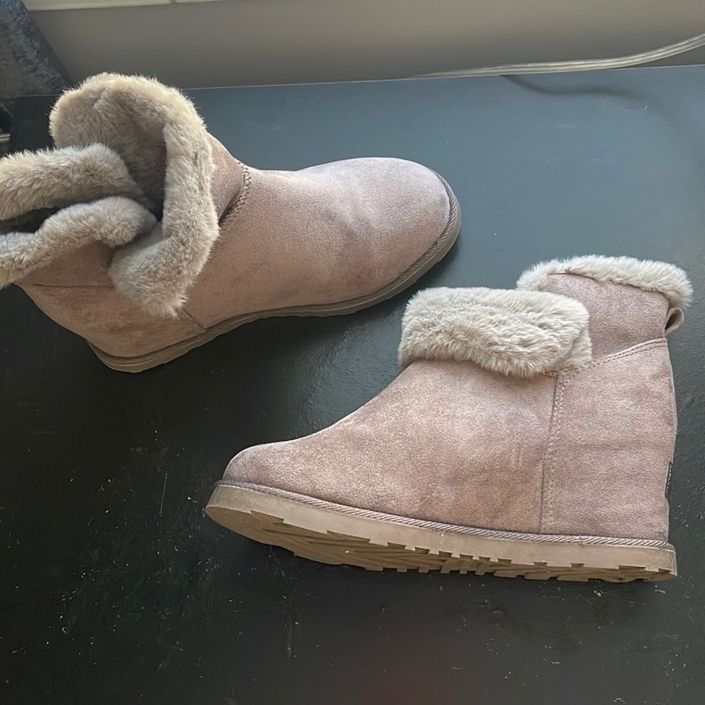 Faux Fur Booties